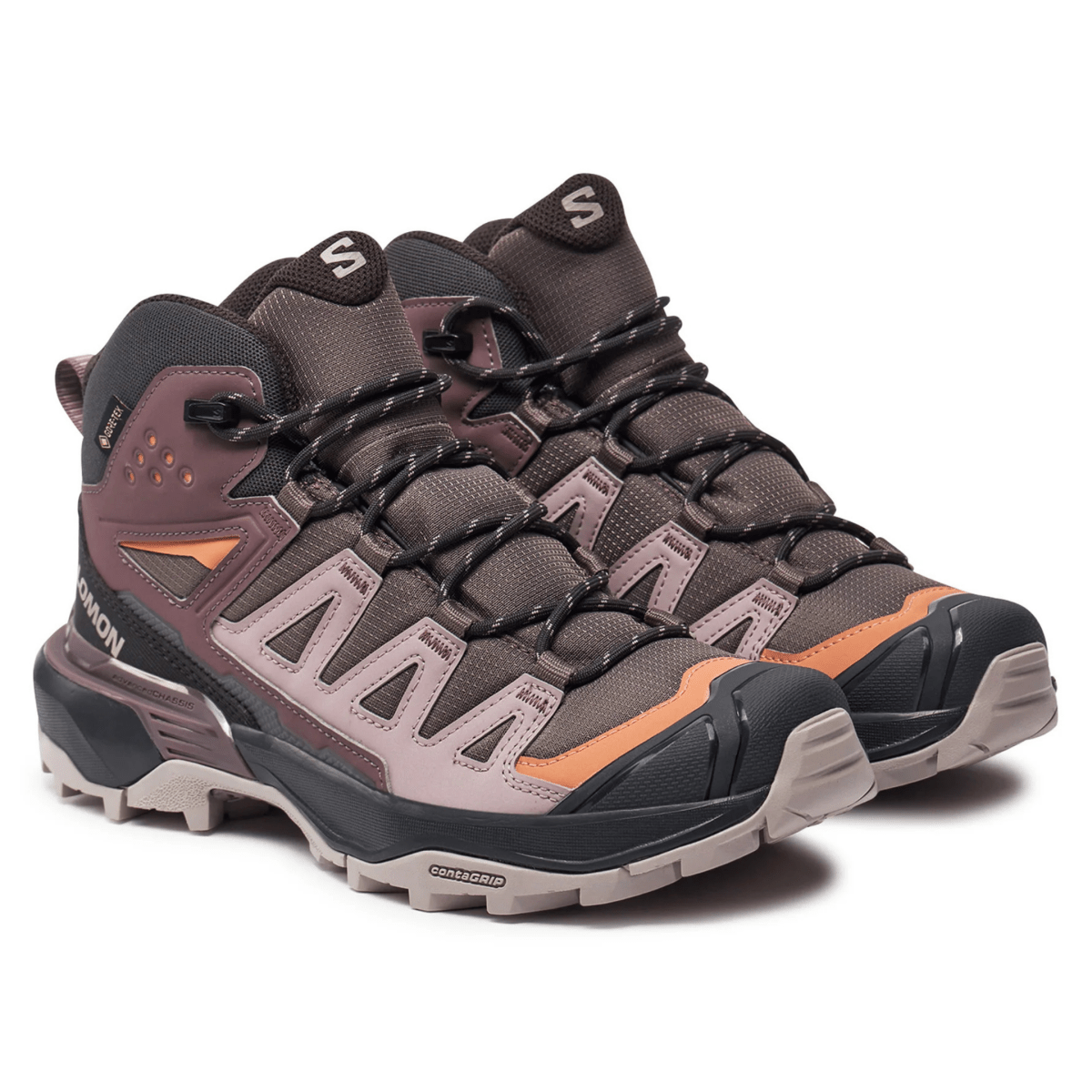 Salomon Women's X Ultra 360 Mid Gore - Tex Plum Kitten/Phantom/Cork - 10058549 - Tip Top Shoes of New York