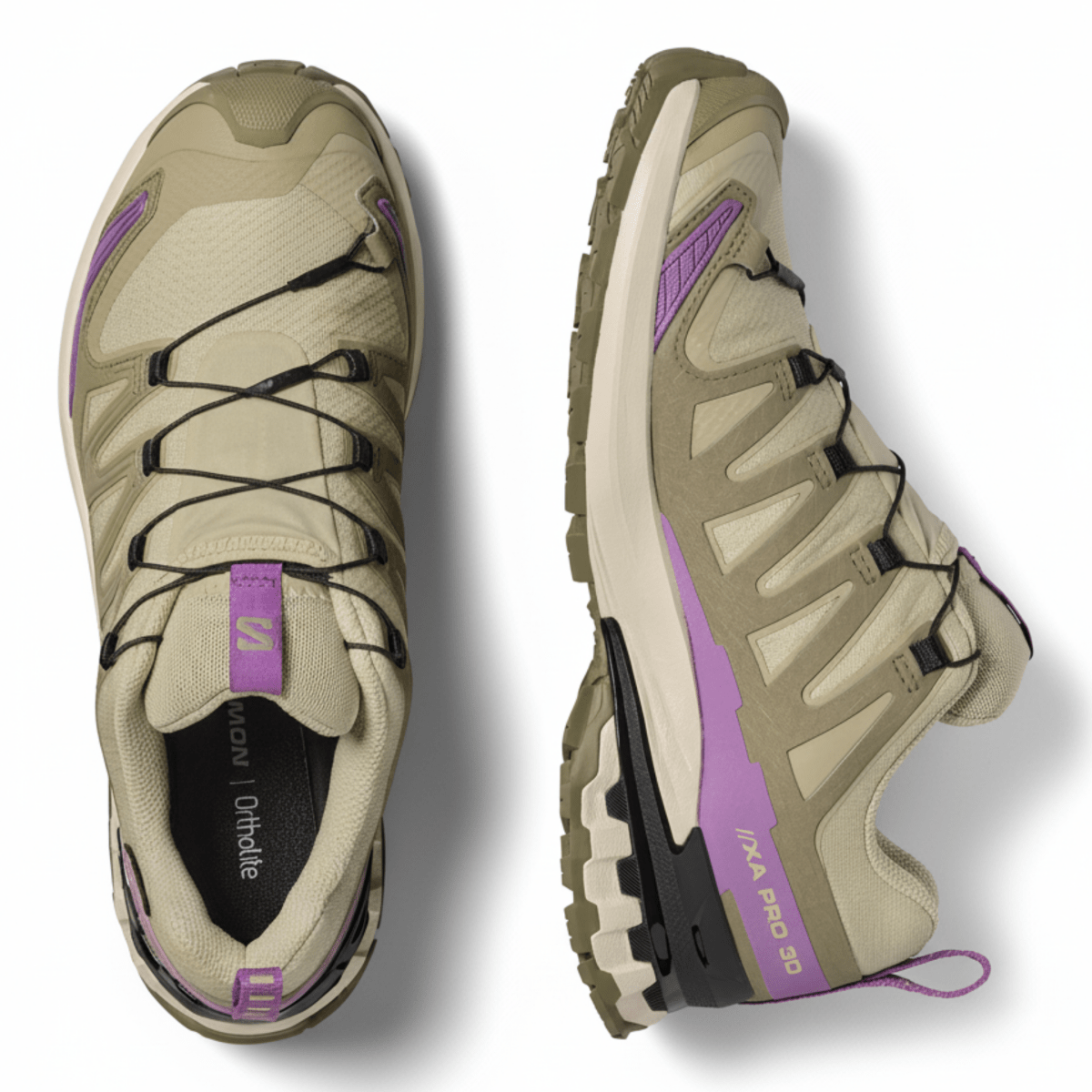 Salomon Women's XA Pro 3D V9 Gore - Tex Bog/Aloe/Black - 11030926 - Tip Top Shoes of New York