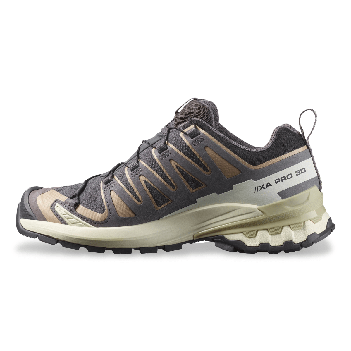Salomon Women's XA Pro 3D V9 Gore - Tex Nine Iron/Oxford Tan/Alfalfa - 11003552 - Tip Top Shoes of New York
