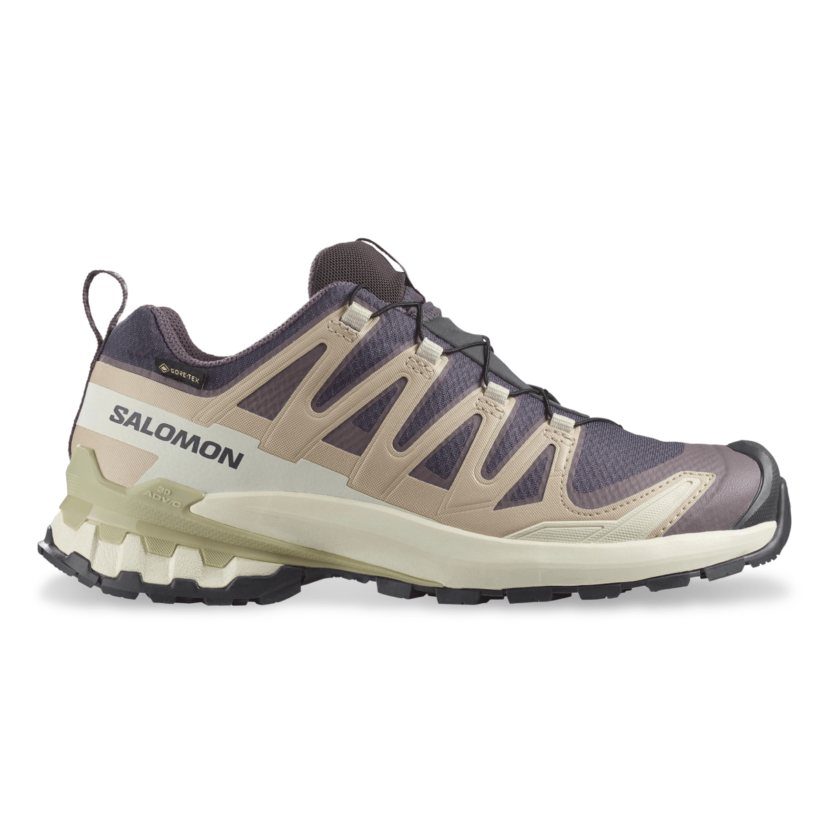 Salomon Women's XA Pro 3D V9 Gore - Tex Nine Iron/Oxford Tan/Alfalfa - 11003552 - Tip Top Shoes of New York
