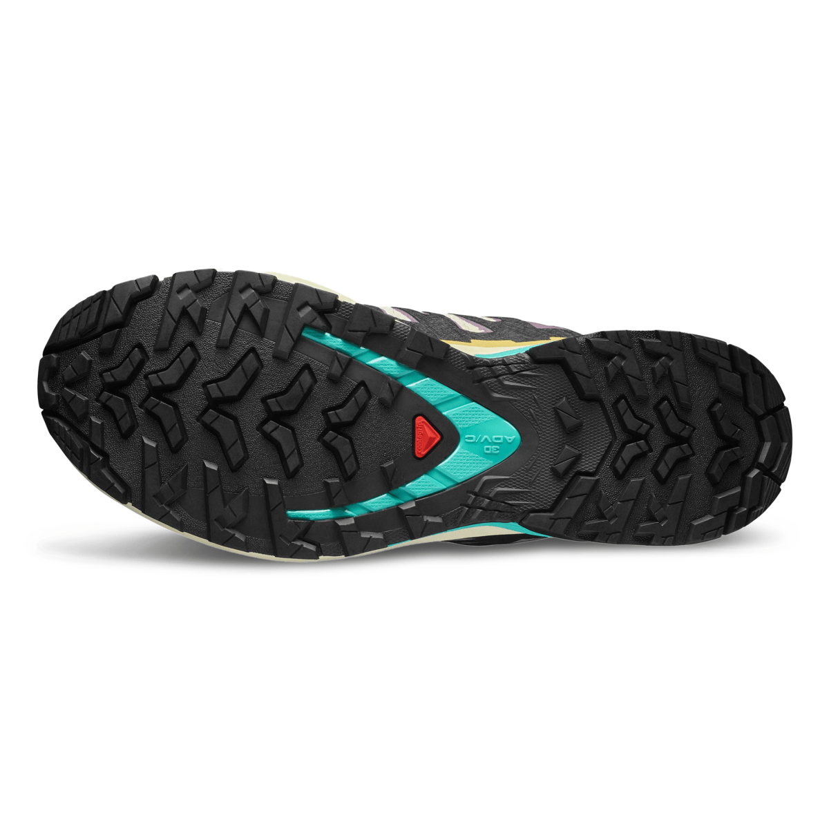 Salomon Women's XA Pro 3D V9 Gore - Tex Transparent Yellow/Black/Waterfall - 11003566 - Tip Top Shoes of New York