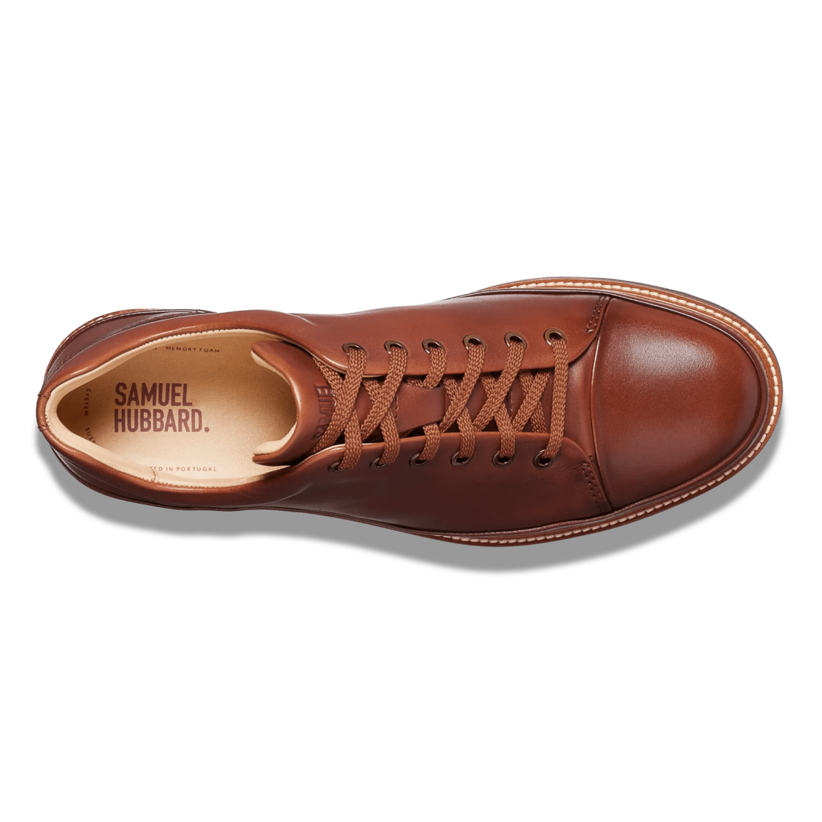 Samuel Hubbard Men's Dress Fast Cognac Leather - 11008624 - Tip Top Shoes of New York