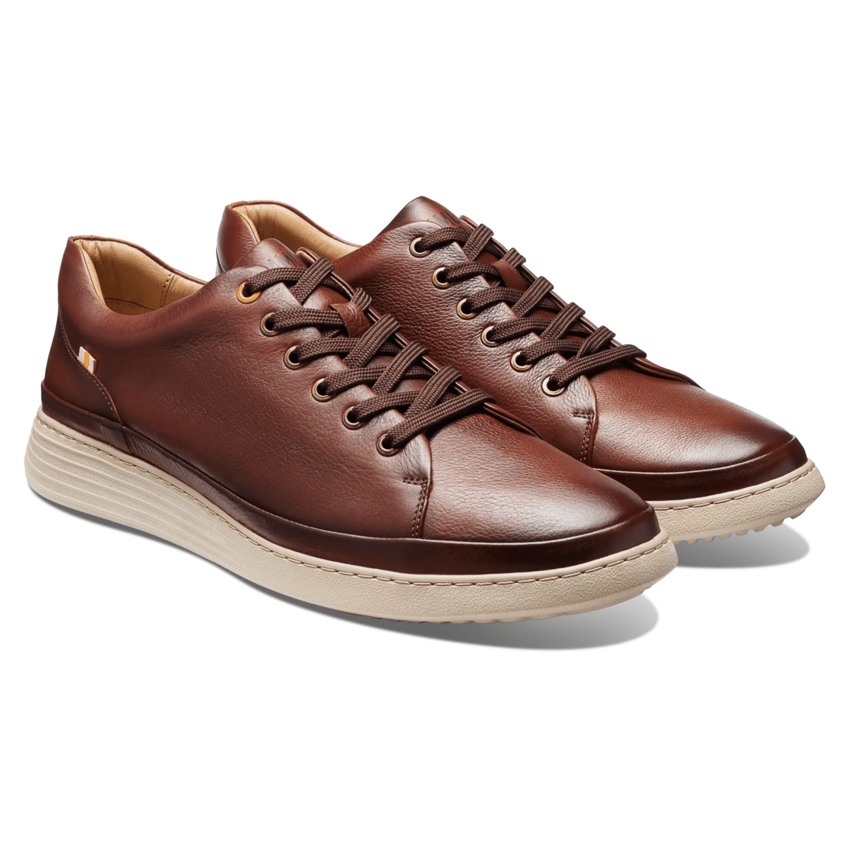 Samuel Hubbard Men's Featherlight Fast Lace - Up Cognac Leather - 11019919 - Tip Top Shoes of New York