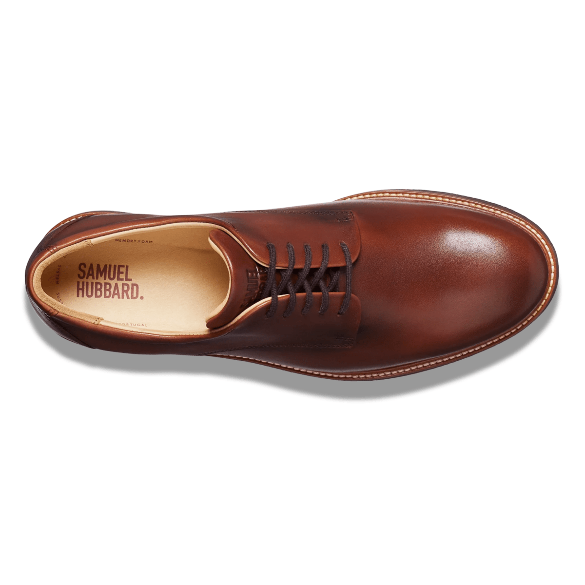 Samuel Hubbard Men's Founder Cognac Leather - 11008657 - Tip Top Shoes of New York