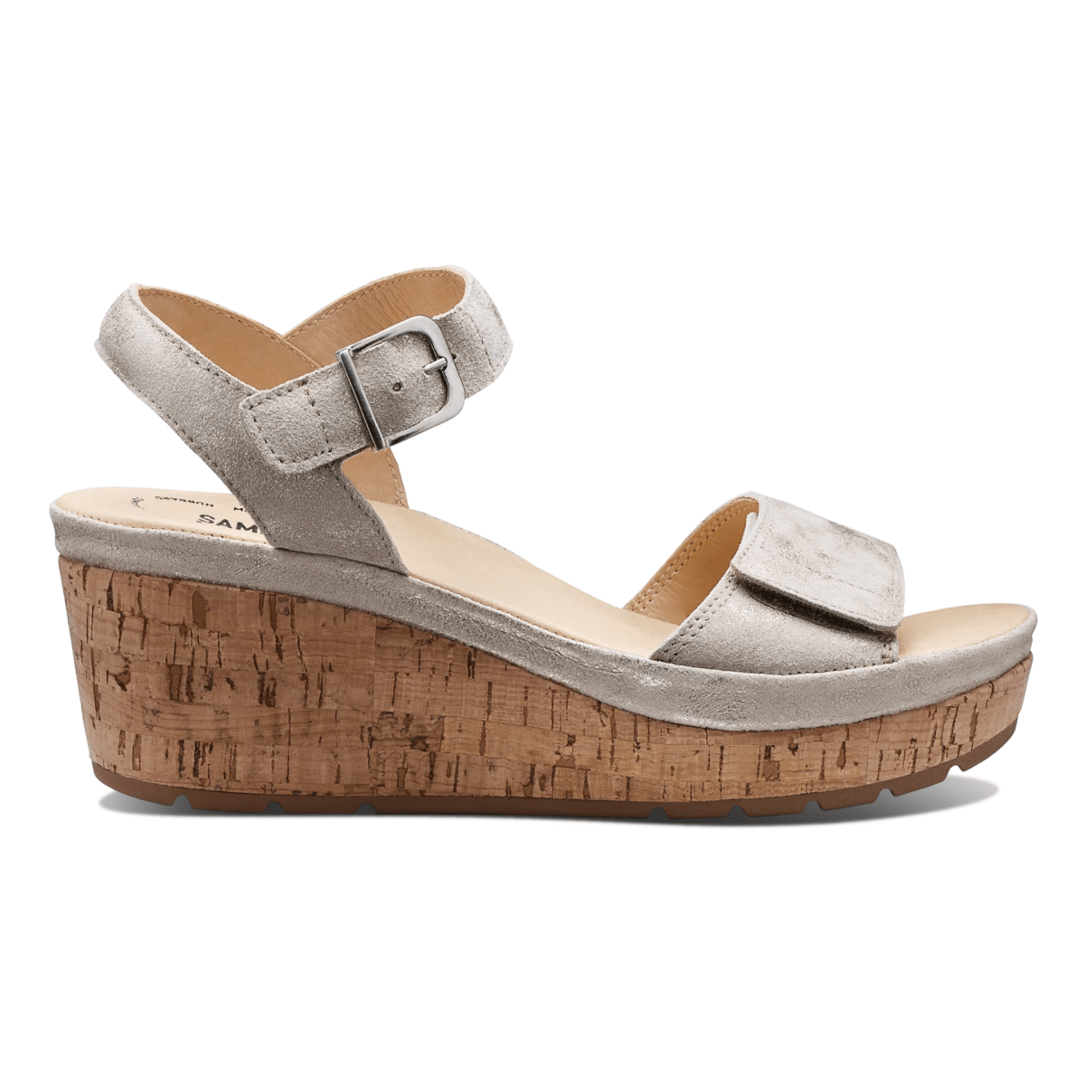 Samuel Hubbard Women's Portola High Champagne Metallic Suede - 9030268 - Tip Top Shoes of New York