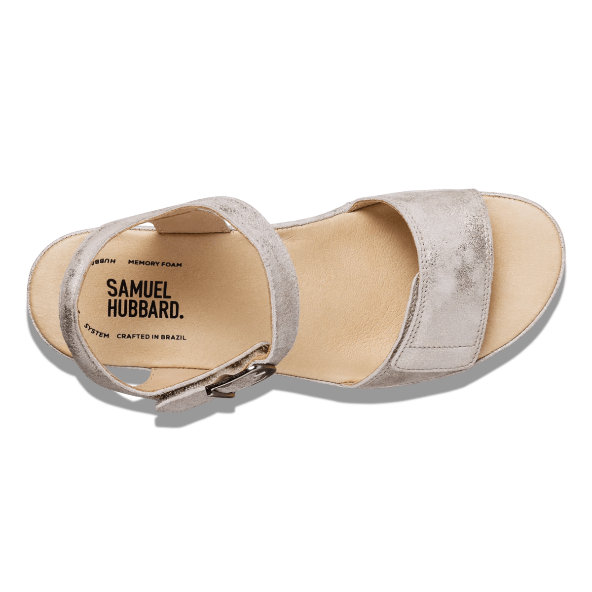 Samuel Hubbard Women's Portola High Champagne Metallic Suede - 9030268 - Tip Top Shoes of New York