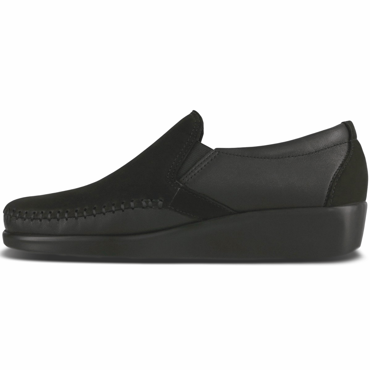 SAS Women's Dream Charcoal Black Suede - 862988 - Tip Top Shoes of New York