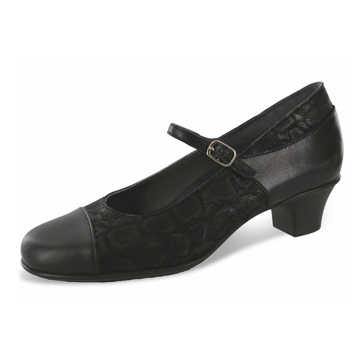 SAS Women's Isabel Black Snake - 863261 - Tip Top Shoes of New York