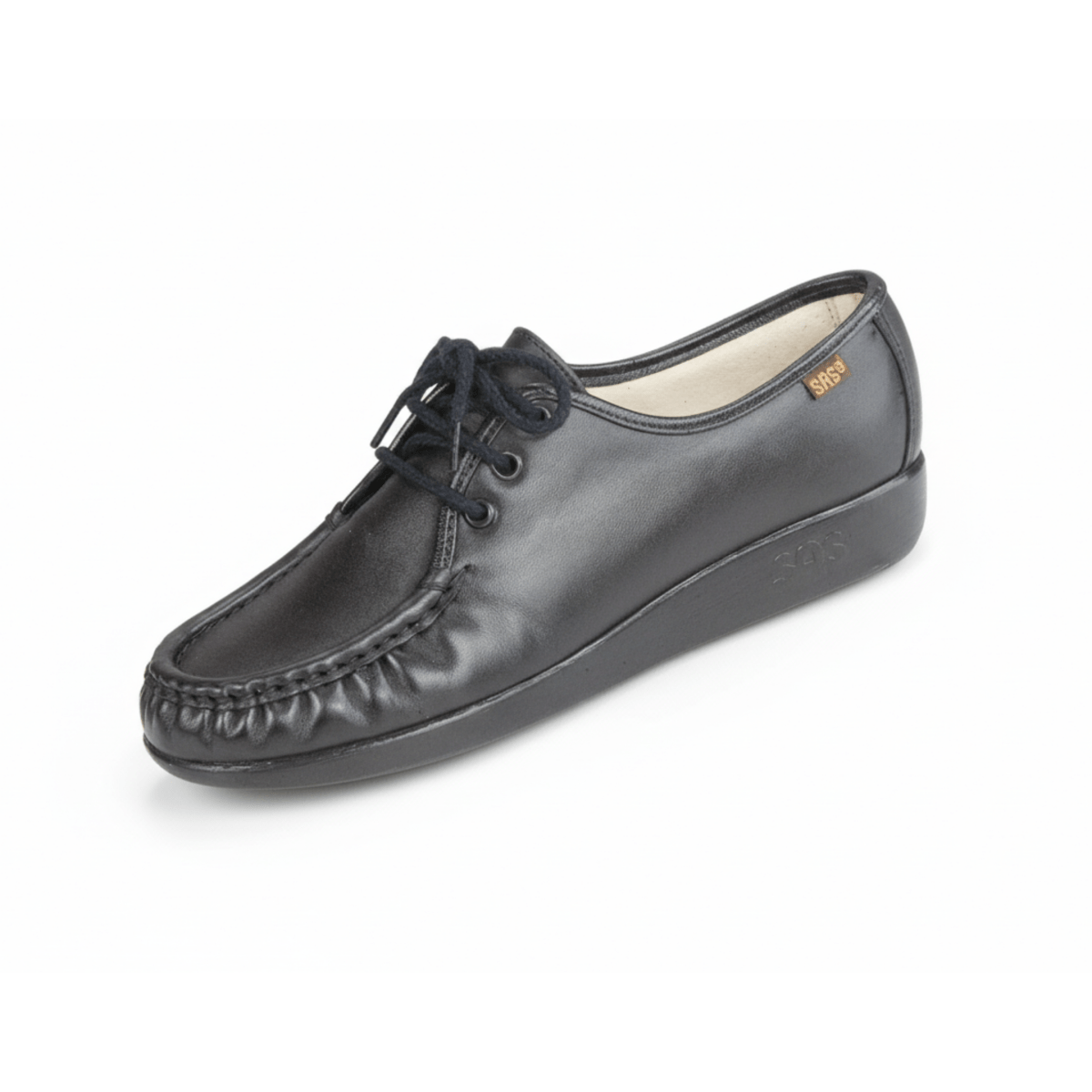 SAS Women's Siesta Black Leather - 400021204034 - Tip Top Shoes of New York