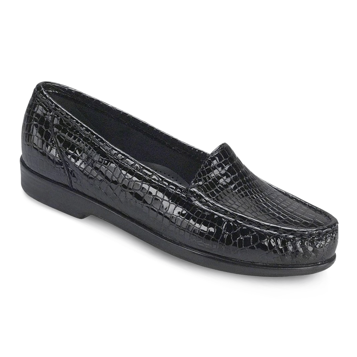 sas dress shoes for women SAS Women's Simplify Black Croc 12 Wide
