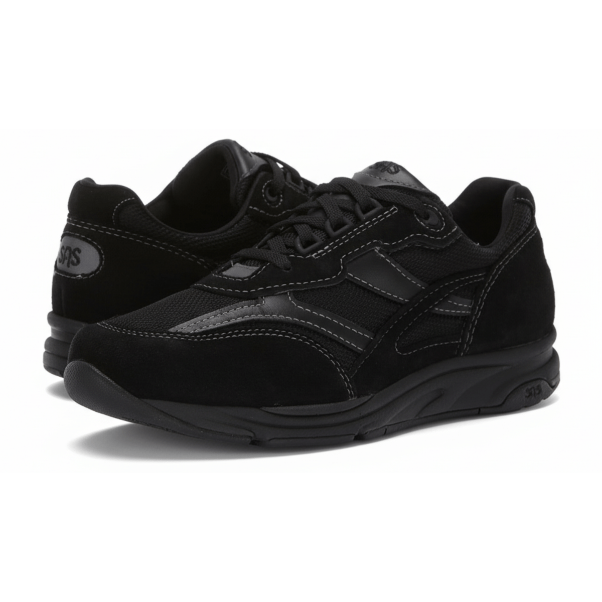 SAS Women's Tour Black Mesh - 3009845 - Tip Top Shoes of New York