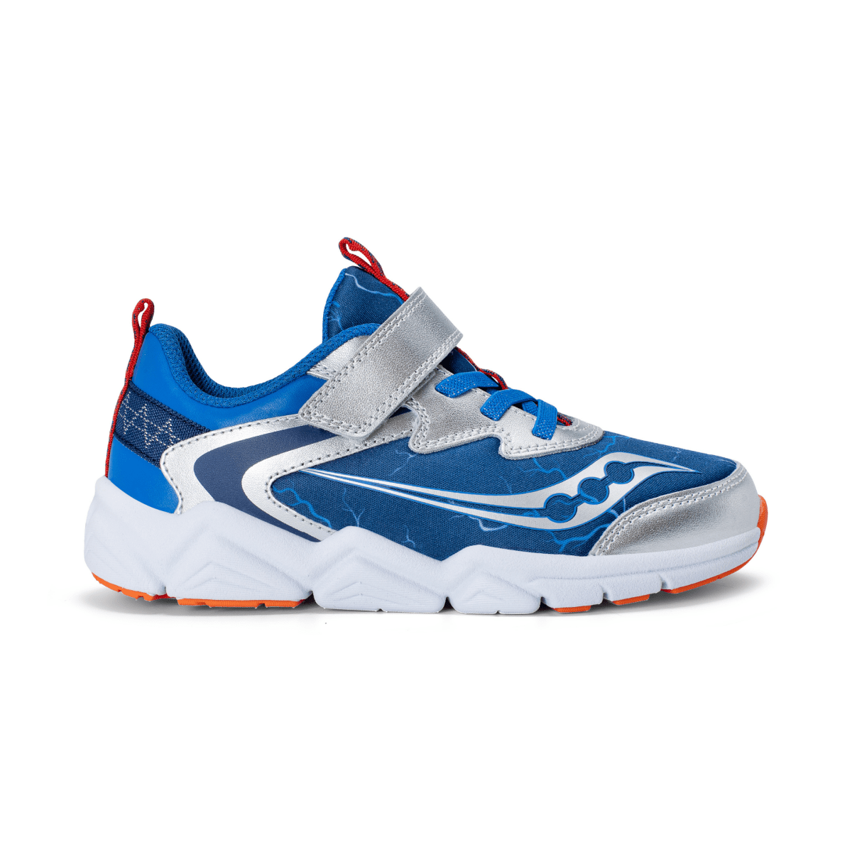 Saucony Boys Flash LE Navy/Silver/Royal - 1105005 - Tip Top Shoes of New York