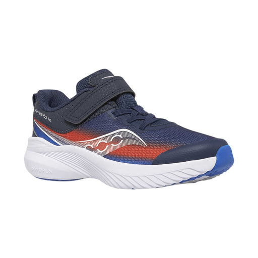 Saucony Boy's Kinvara 14 A/C Navy/Red - 1080469 - Tip Top Shoes of New York