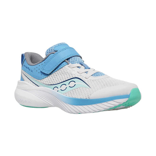 Saucony Girl's Kinvara 14 A/C Grey/Blue - 1080455 - Tip Top Shoes of New York
