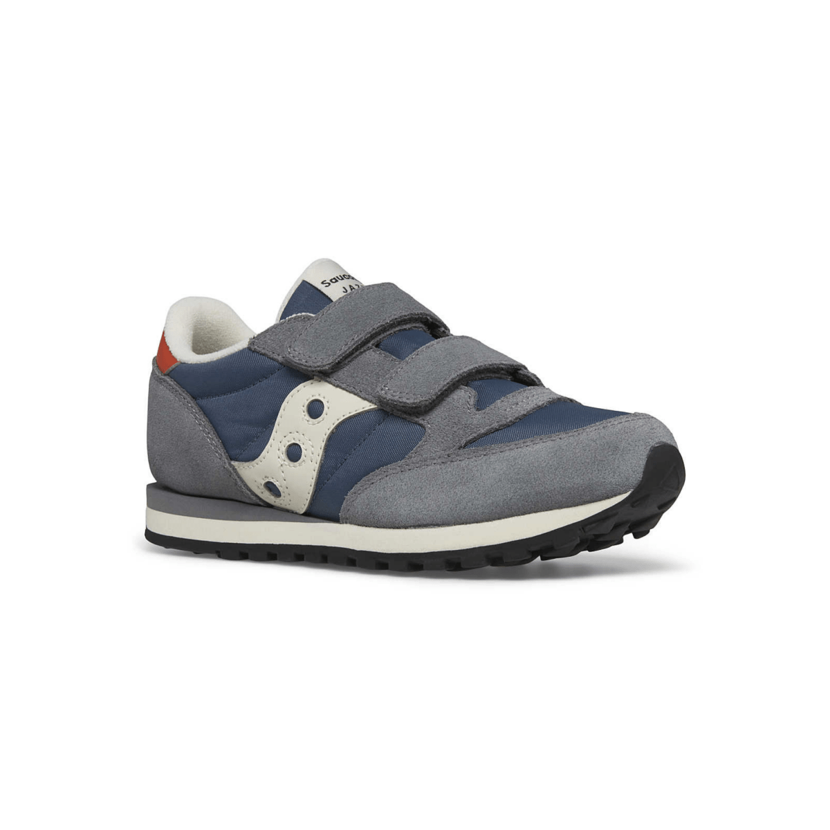 Saucony Kid's (Preschool) Jazz Double Hook & Loop Grey/Blue/Orange - 1092506 - Tip Top Shoes of New York