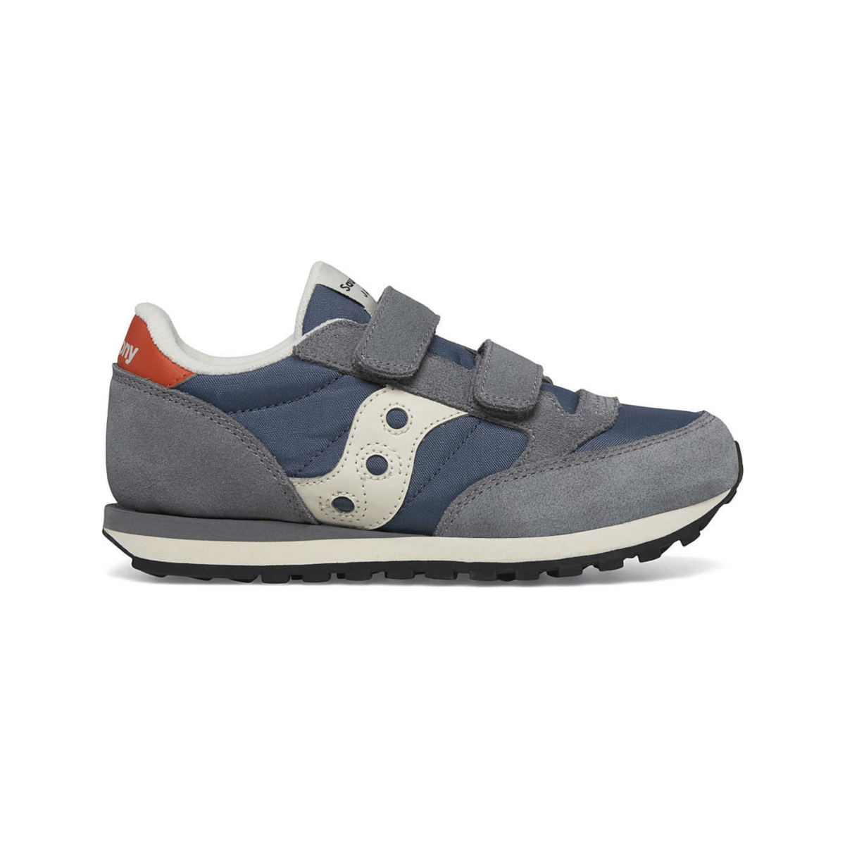 Saucony Kid's (Preschool) Jazz Double Hook & Loop Grey/Blue/Orange - 1092506 - Tip Top Shoes of New York