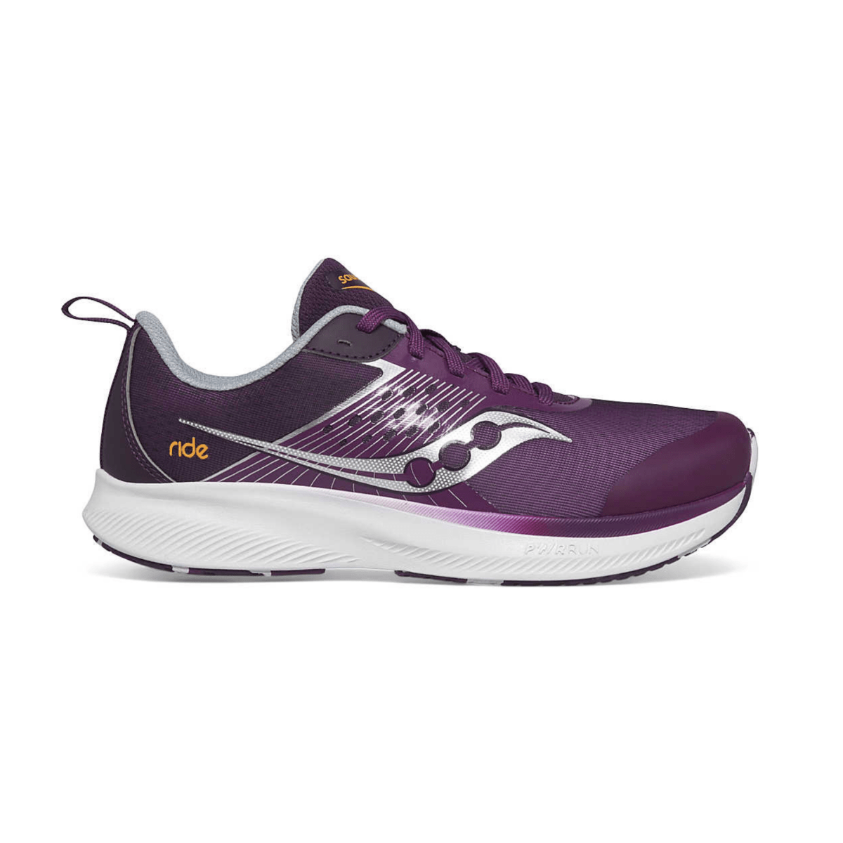 Saucony Kids' (Preschool) Ride KDZ Plum/White - 1097515 - Tip Top Shoes of New York