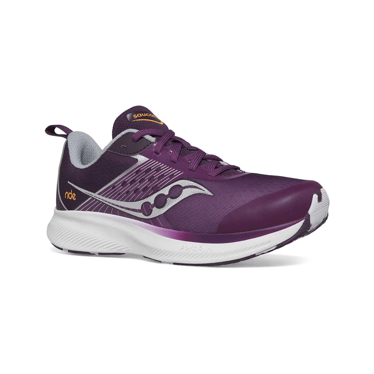Saucony Kids' (Preschool) Ride KDZ Plum/White - 1097515 - Tip Top Shoes of New York