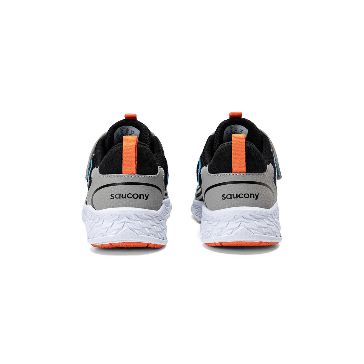 Saucony Kids' Wind 3.0 Black/Grey/Blue/Orange - 1097470 - Tip Top Shoes of New York