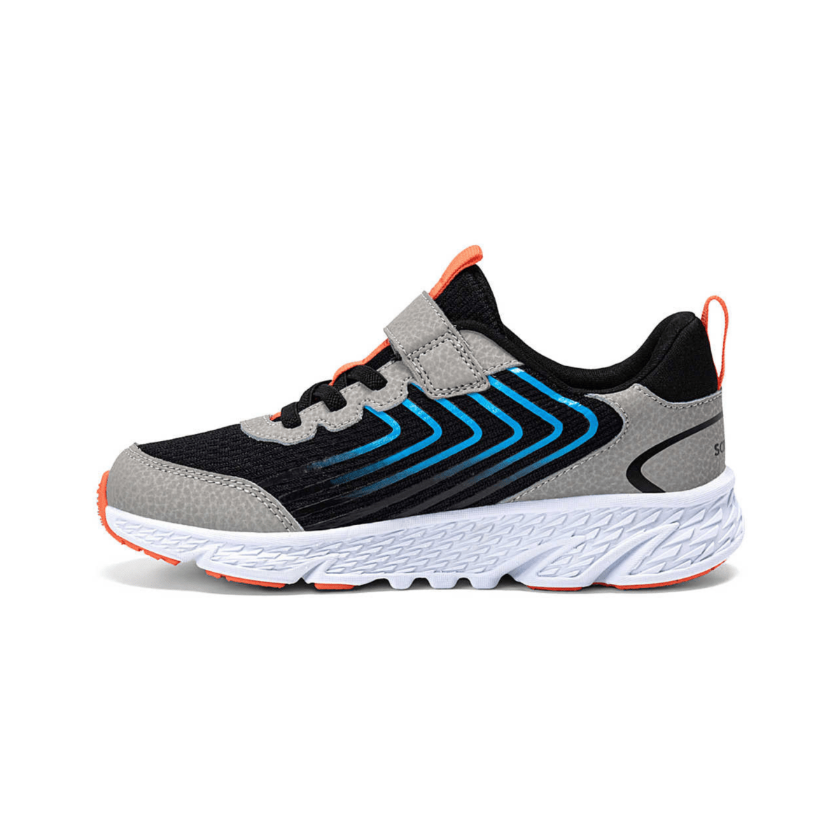 Saucony Kids' Wind 3.0 Black/Grey/Blue/Orange - 1097470 - Tip Top Shoes of New York