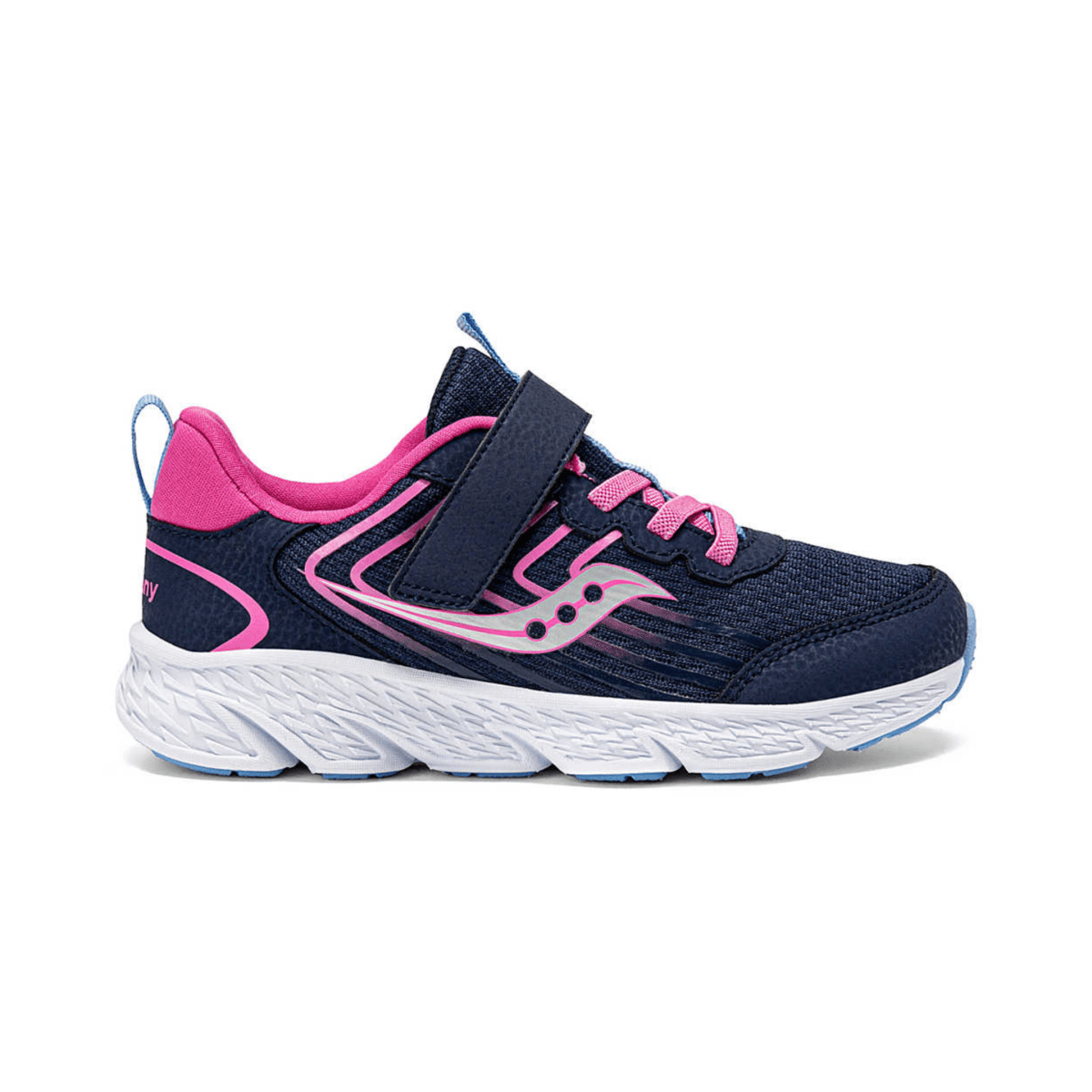Saucony Kids' Wind 3.0 Navy/Pink - 1097495 - Tip Top Shoes of New York