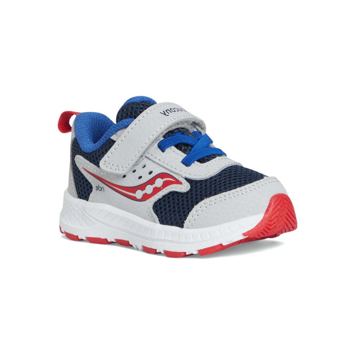 Saucony Toddlers' Ride Jr Navy/Grey/Red - 1097416 - Tip Top Shoes of New York