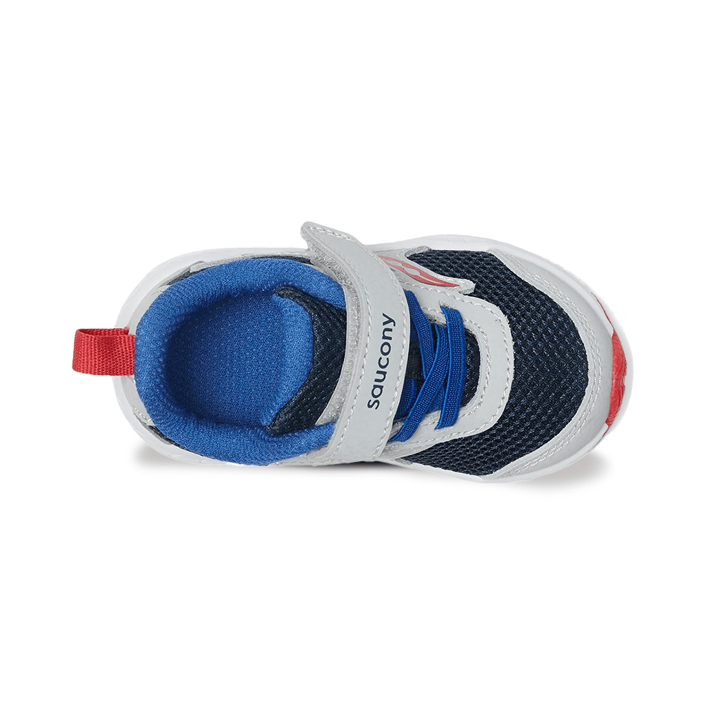 Saucony Toddlers' Ride Jr Navy/Grey/Red - 1097416 - Tip Top Shoes of New York