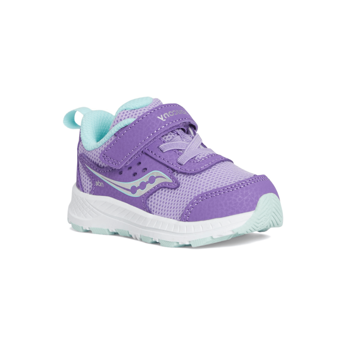 Saucony Toddlers' Ride Jr Purple/Turquoise - 1097386 - Tip Top Shoes of New York