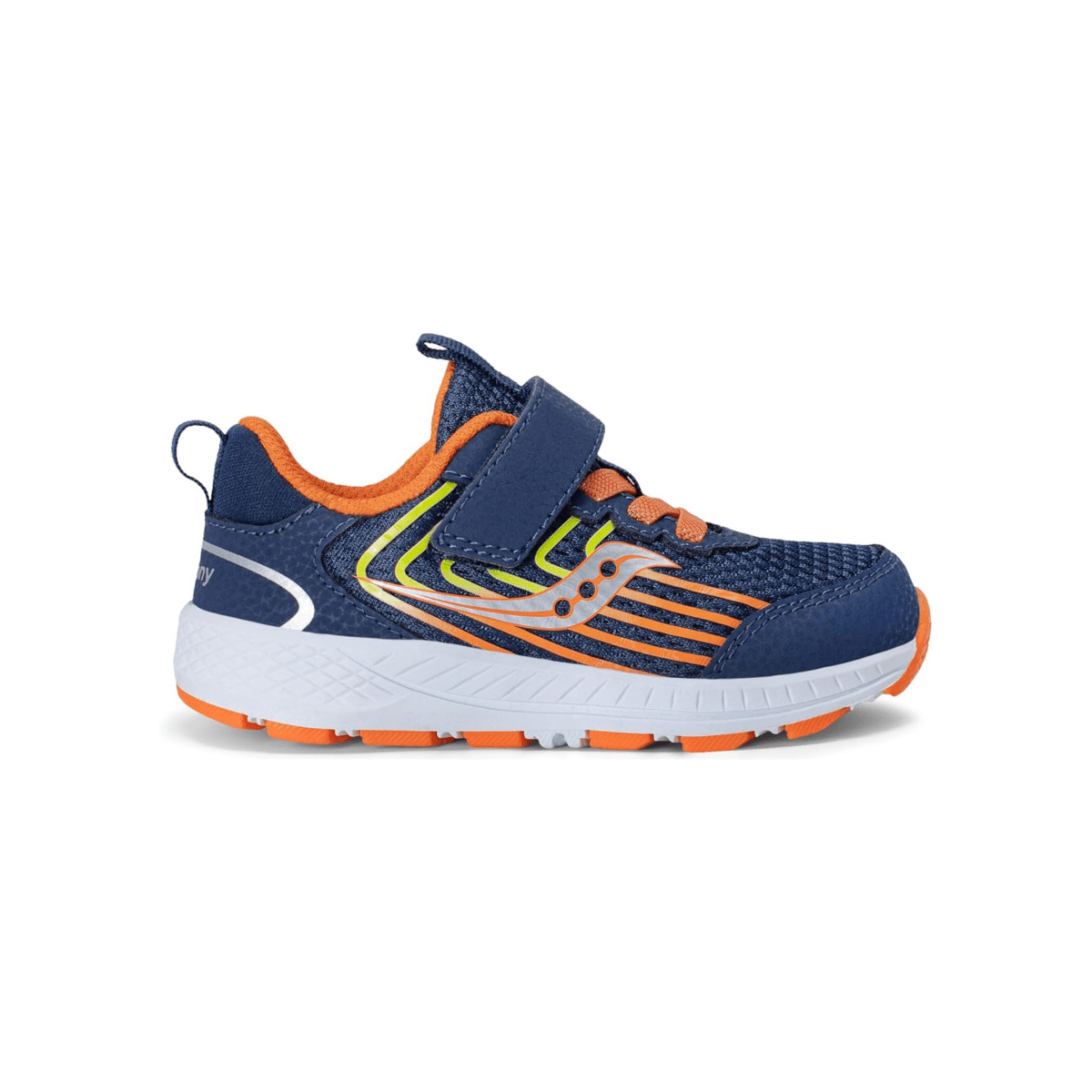 Saucony Toddlers Wind 3.0 Jr Navy/Orange - 1105035 - Tip Top Shoes of New York