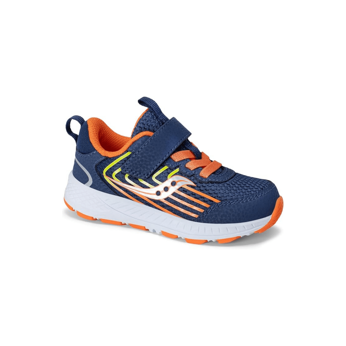 Saucony Toddlers Wind 3.0 Jr Navy/Orange - 1105035 - Tip Top Shoes of New York