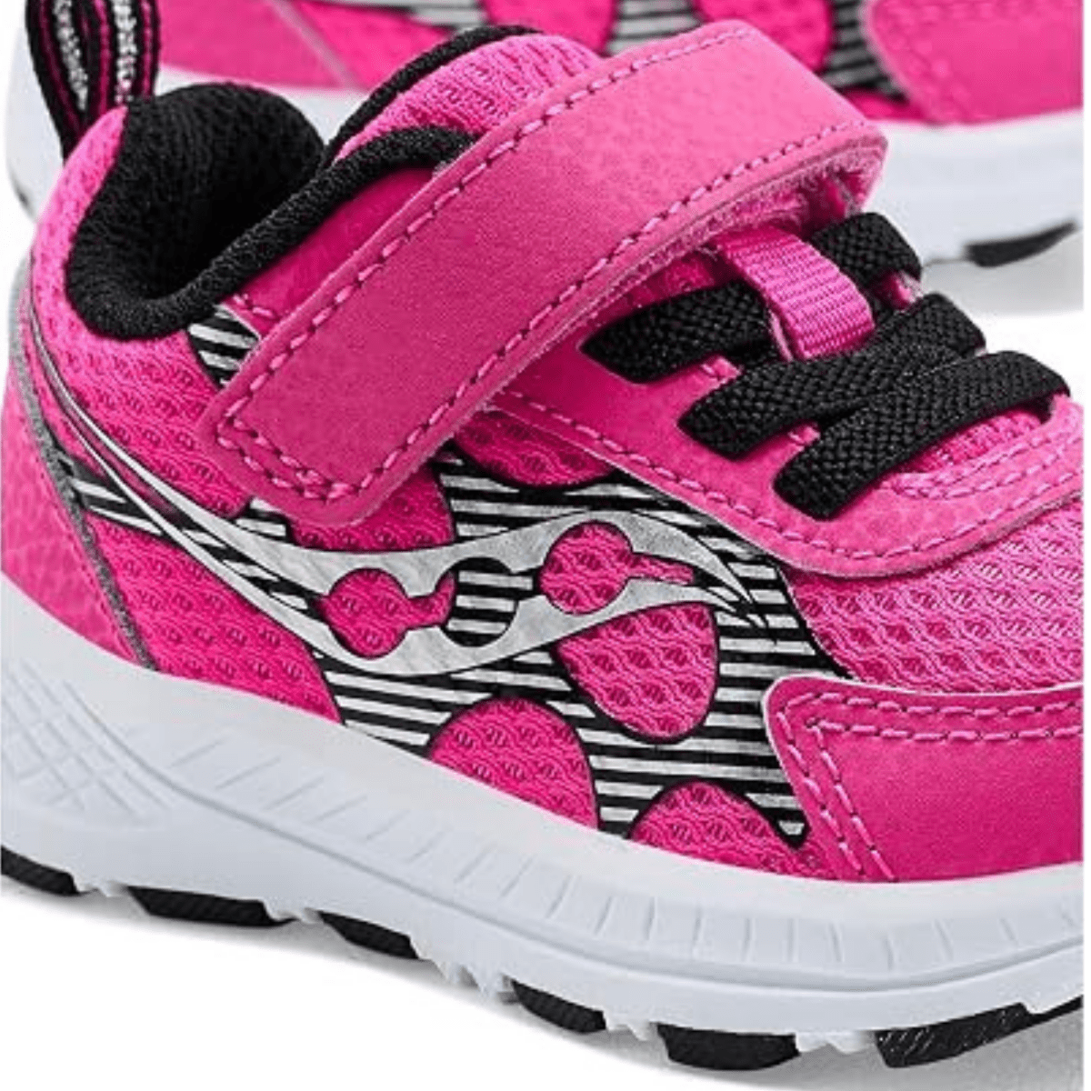 Saucony Toddlers Wind XT Fuchsia/White/Black - 1108852 - Tip Top Shoes of New York