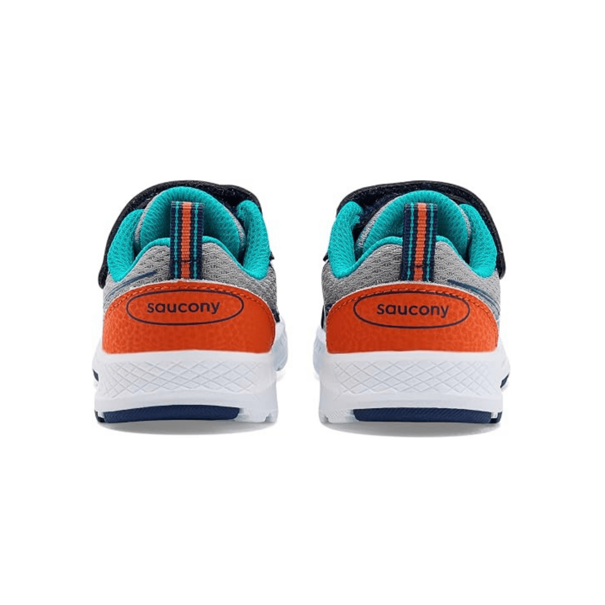 Saucony Toddlers Wind XT Grey/Navy/Orange - 1108910 - Tip Top Shoes of New York