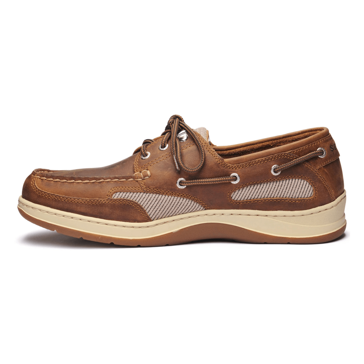 Sebago Men's Clovehitch II Brown Cinnamon Waxed Full Grain Leather - 9029502 - Tip Top Shoes of New York