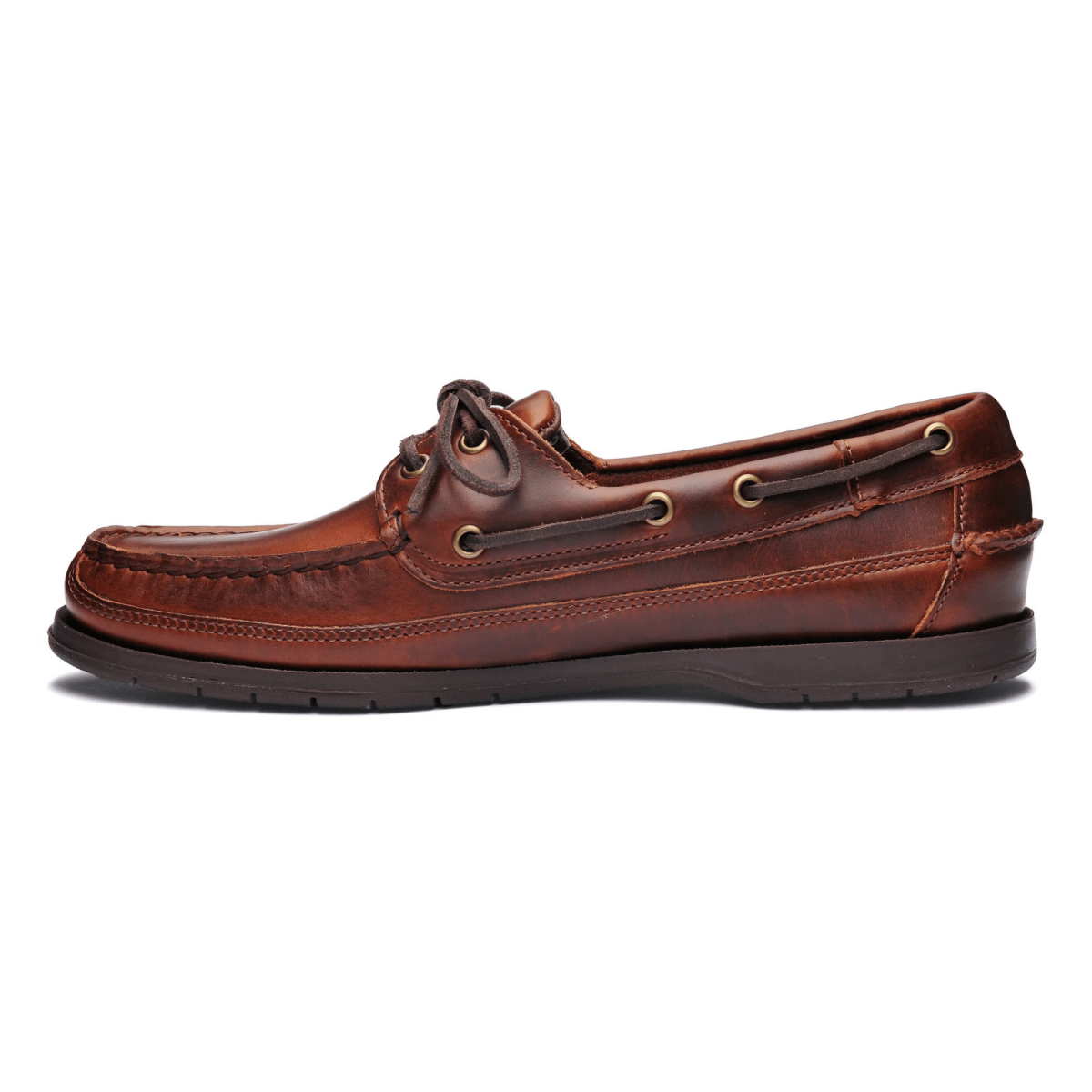 Sebago Men's Schooner Brown Gum Leather - 9029461 - Tip Top Shoes of New York
