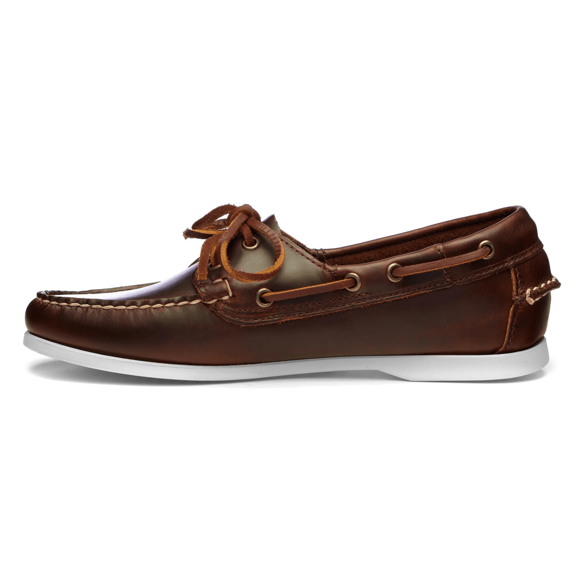 Sebago Women's Jacqueline Waxy Brown Leather - 9037630 - Tip Top Shoes of New York