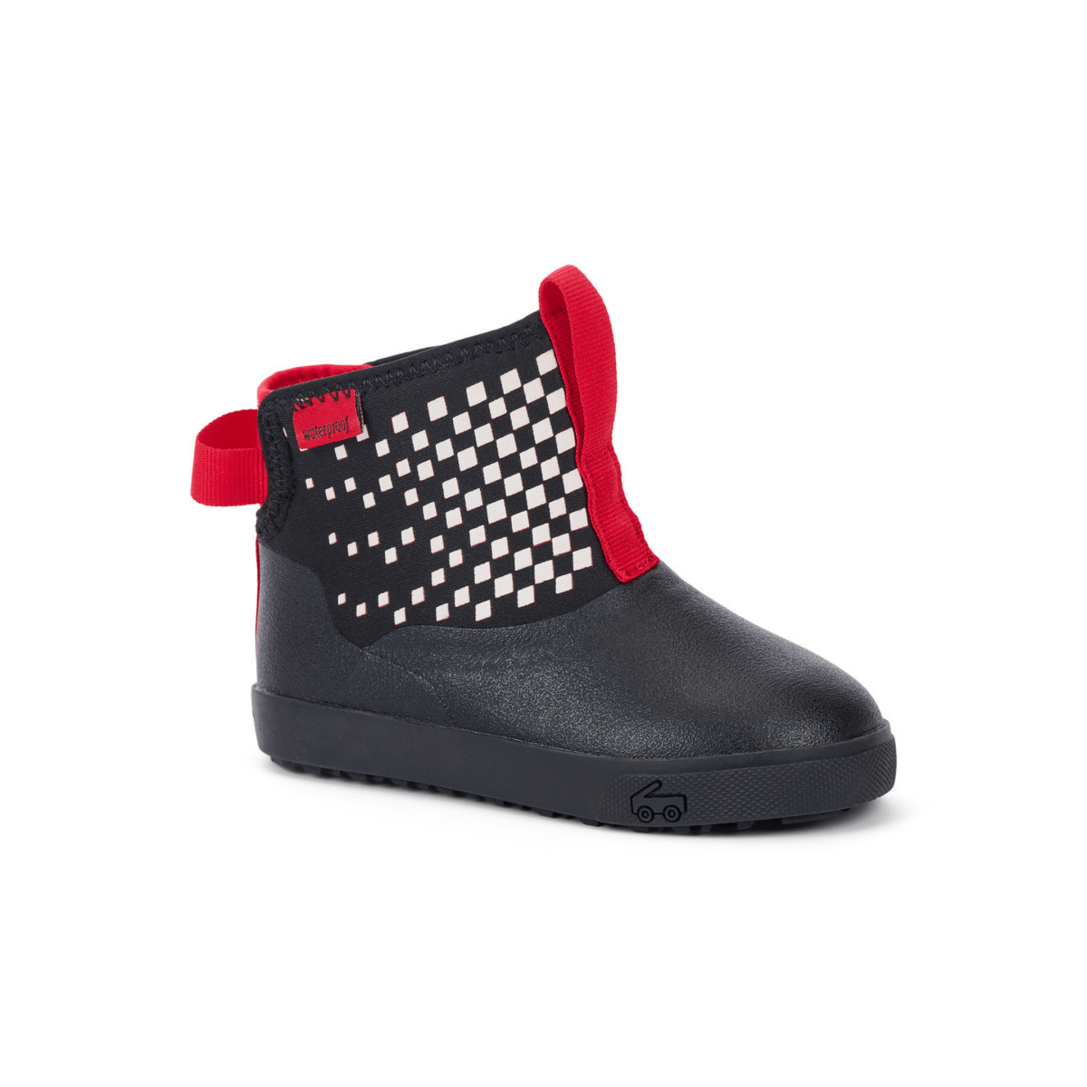 See Kai Run Toddlers Ame Black/Red/White Racer Waterproof - 1108280 - Tip Top Shoes of New York