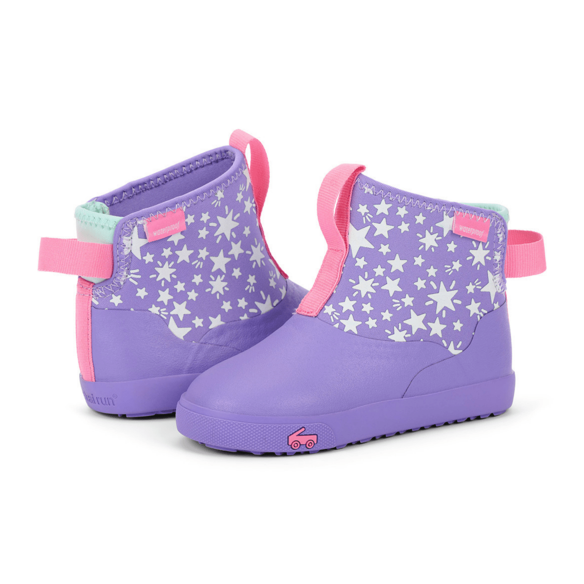 See Kai Run Toddlers Ame Purple/Pink/White Superstars Waterproof - 1108290 - Tip Top Shoes of New York