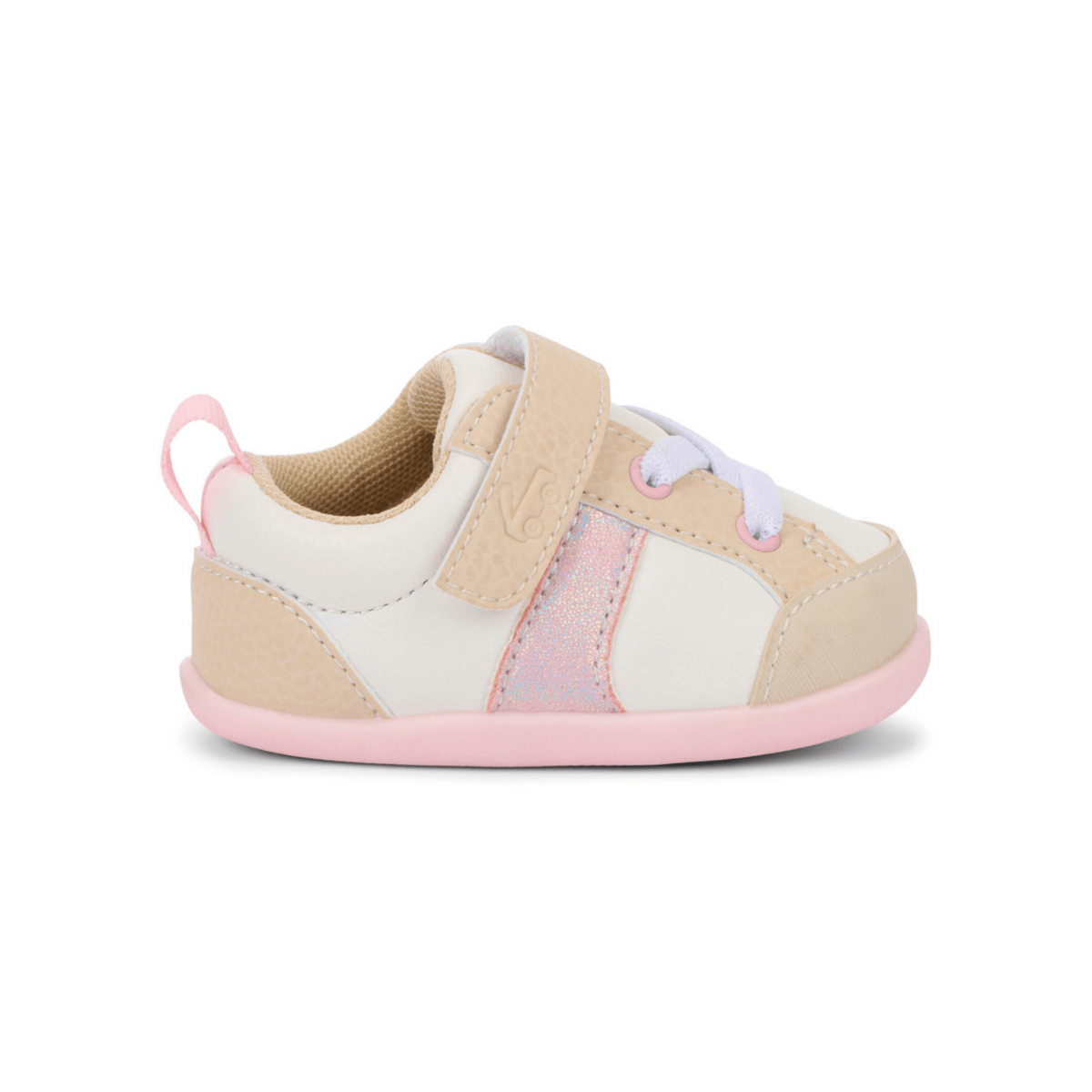See Kai Run Toddlers Connor Mini White/Oatmeal - 1108240 - Tip Top Shoes of New York