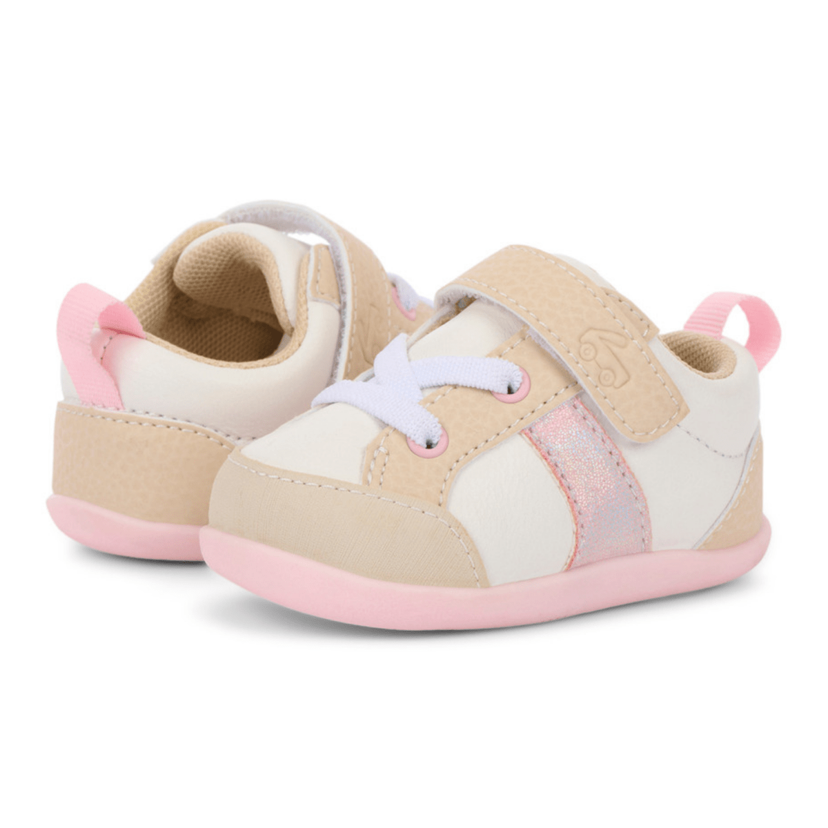 See Kai Run Toddlers Connor Mini White/Oatmeal - 1108240 - Tip Top Shoes of New York