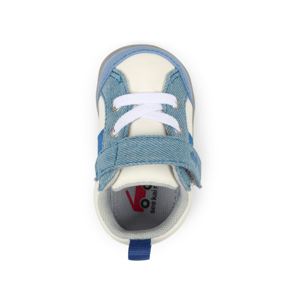 See Kai Run Toddlers Conor Mini White/Denim - 1102687 - Tip Top Shoes of New York