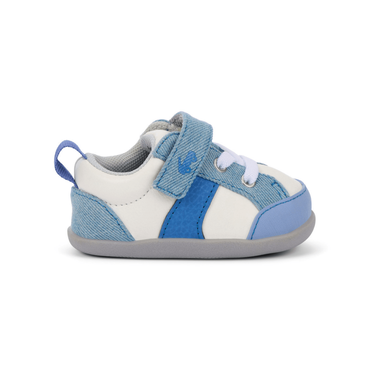 See Kai Run Toddlers Conor Mini White/Denim - 1102687 - Tip Top Shoes of New York