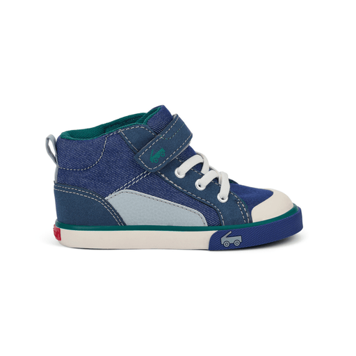 See Kai Run Toddlers' Dayton Navy Denim — Tip Top Shoes of New York