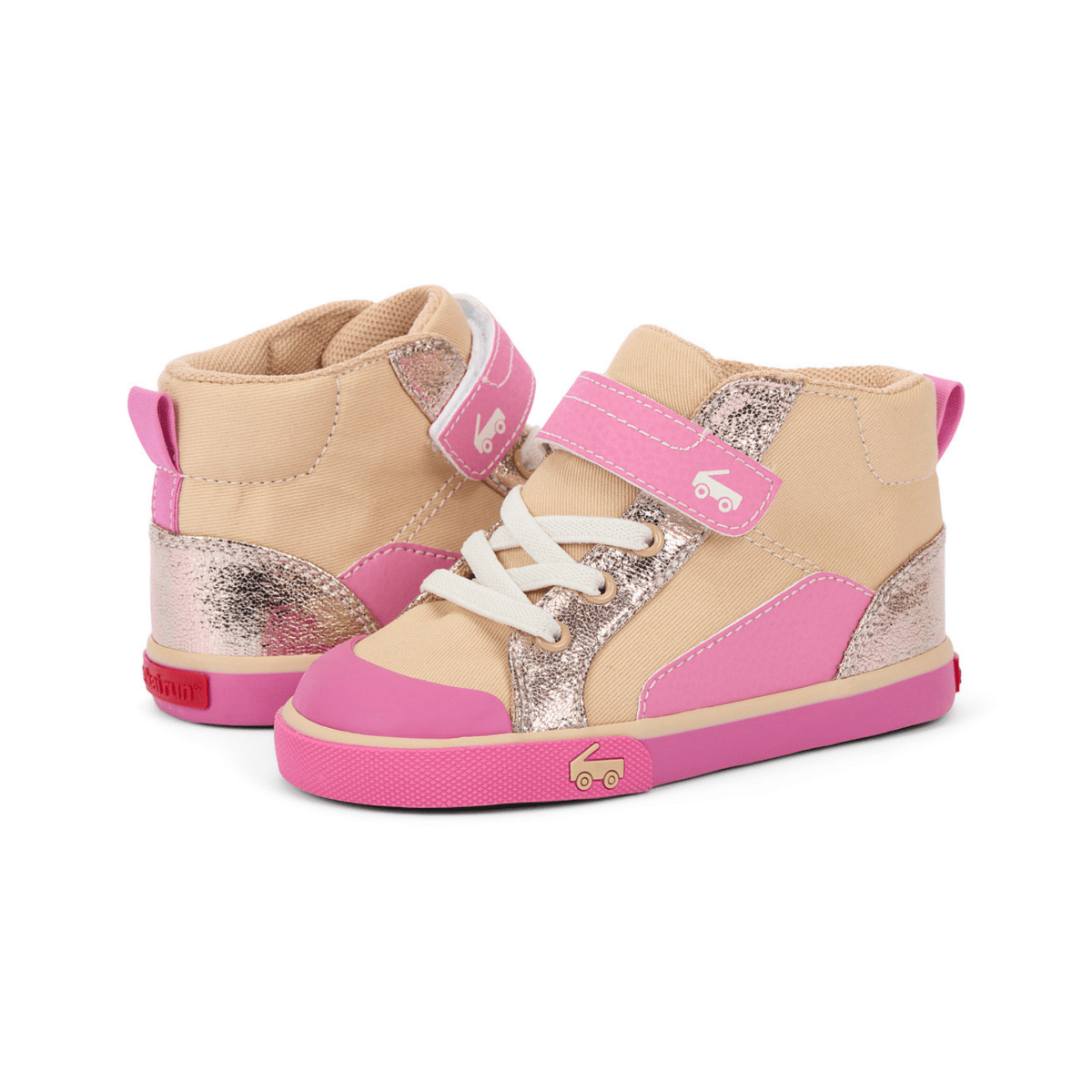 See Kai Run Toddlers Dayton Oatmeal/Pink - 1108270 - Tip Top Shoes of New York