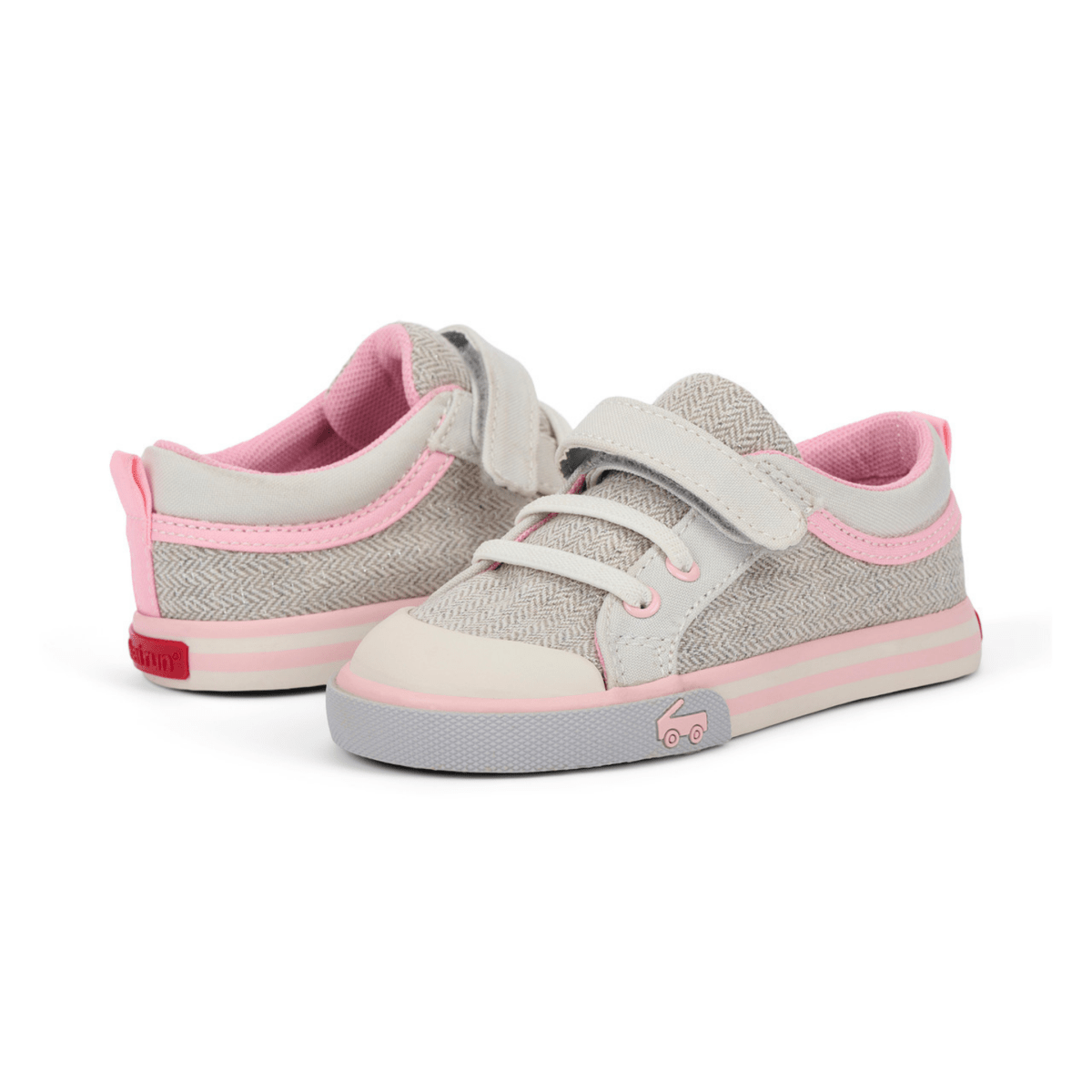 See Kai Run Toddlers' Kristin Grey Herringbone - 1096672 - Tip Top Shoes of New York