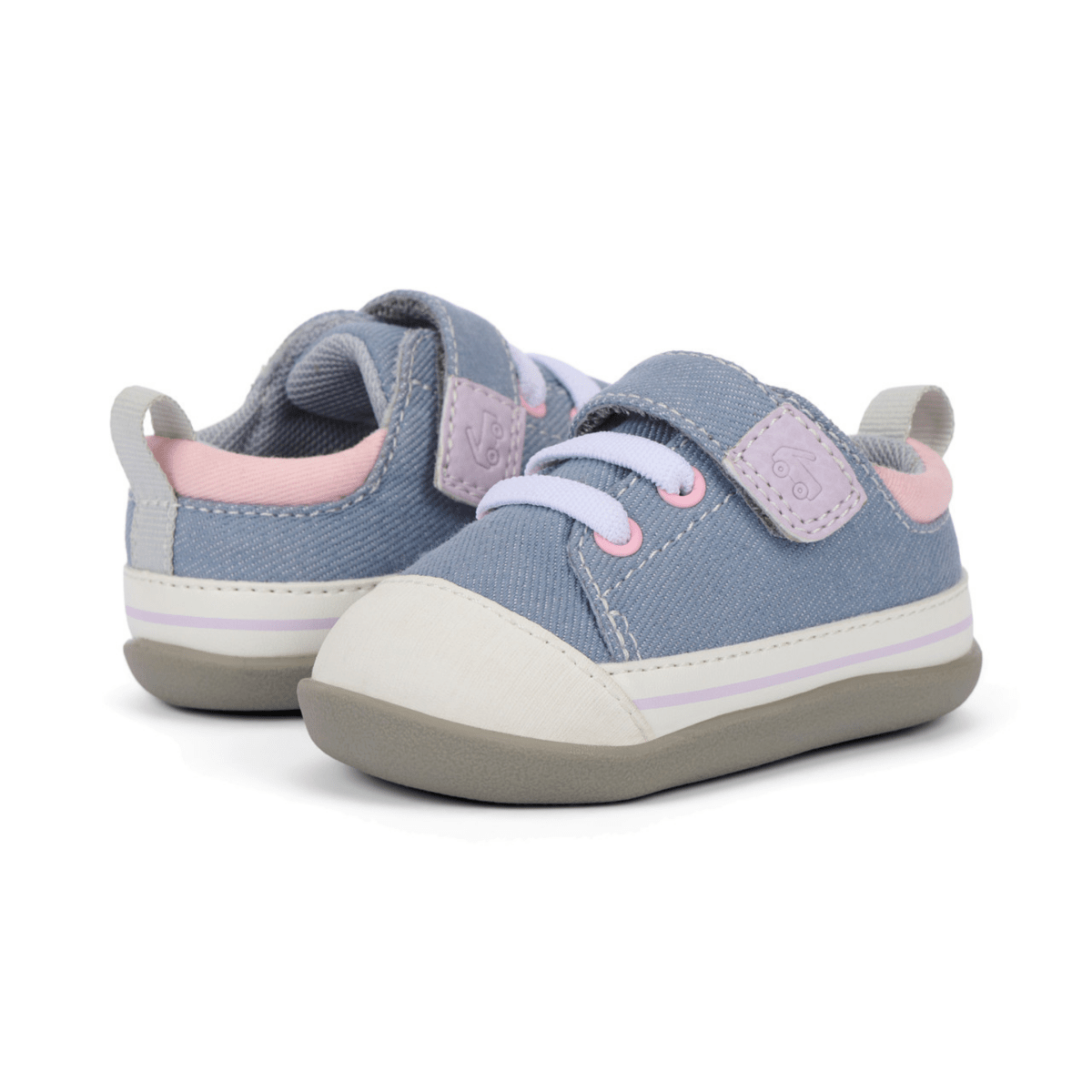 See Kai Run Toddlers' Stevie Mini Grey Denim - 1096618 - Tip Top Shoes of New York