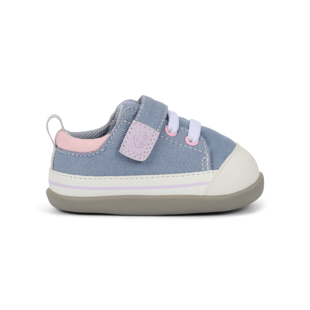 See Kai Run Toddlers' Stevie Mini Grey Denim - 1096618 - Tip Top Shoes of New York