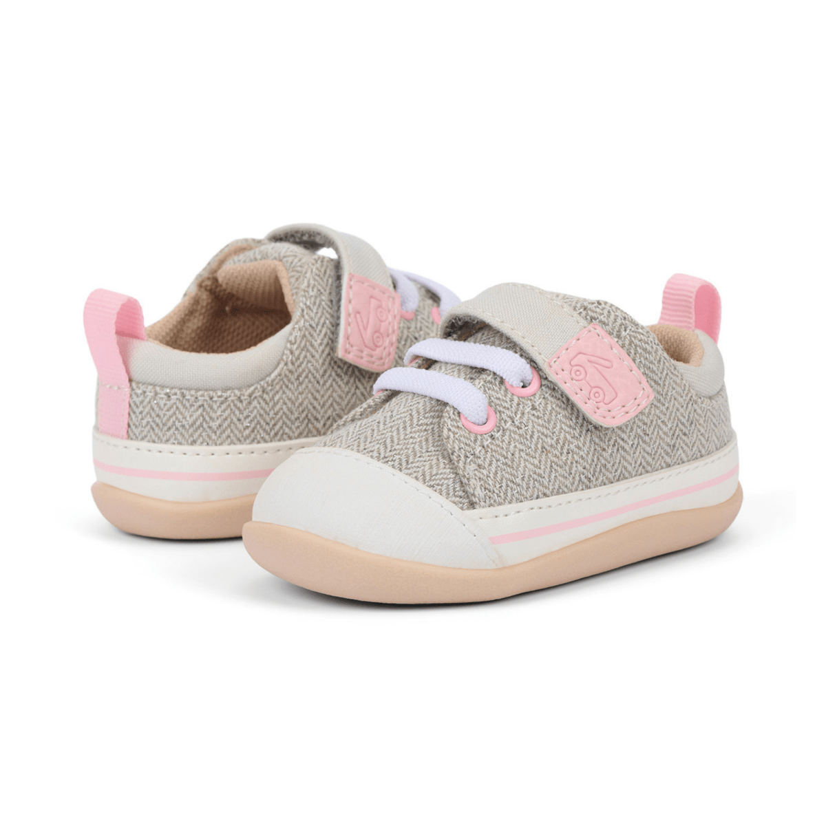 See Kai Run Toddlers' Stevie Mini Grey Herringbone - 1096588 - Tip Top Shoes of New York