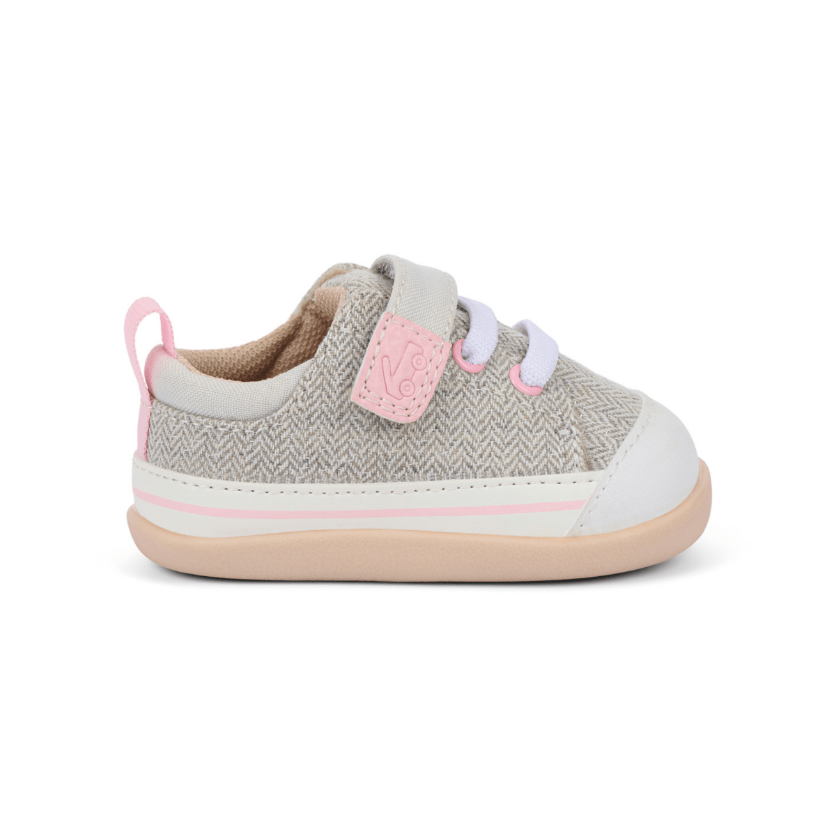 See Kai Run Toddlers' Stevie Mini Grey Herringbone - 1096588 - Tip Top Shoes of New York