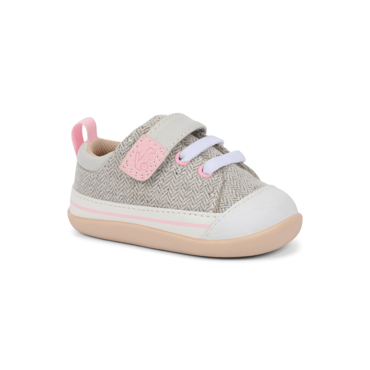 See Kai Run Toddlers' Stevie Mini Grey Herringbone - 1096588 - Tip Top Shoes of New York