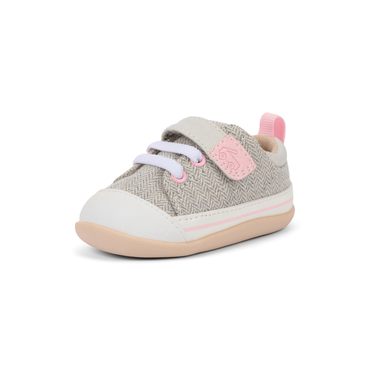See Kai Run Toddlers' Stevie Mini Grey Herringbone - 1096588 - Tip Top Shoes of New York